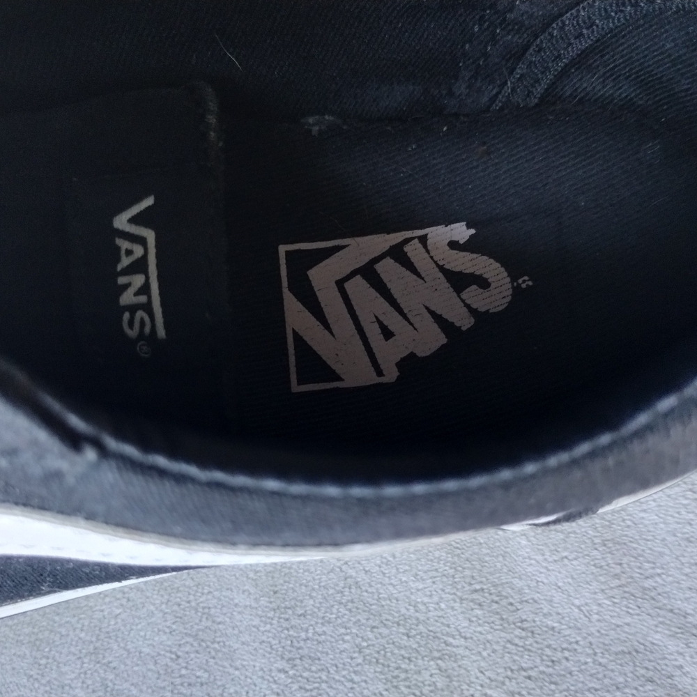 Vans black and white old skool classic skate shoes sneakers Women's US 10 EU 41 - Picture 6 of 6